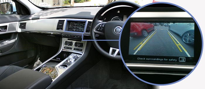 XF reversing camera screen